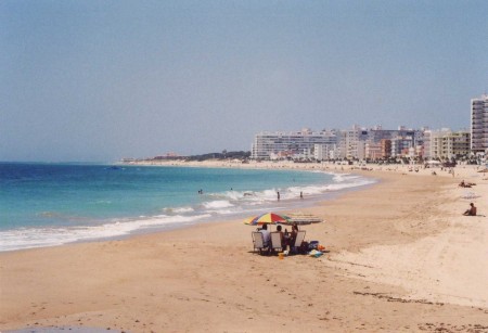 Beach in Rota,Spain