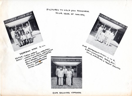HS Class of 1979 - Jr High Pics