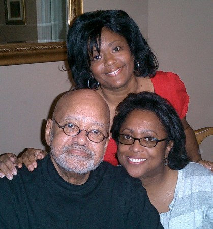 My husband Ken and daughters