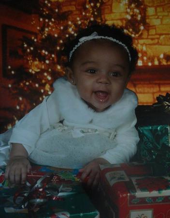 My Precious Granddaughter Jadah...Christmas 08