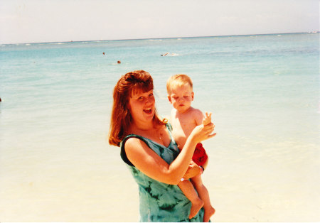 Life in Hawaii (me & Josh) 1992