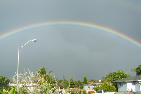 Rainbow From My Home