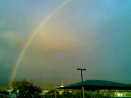 Rainbow over Kona 1