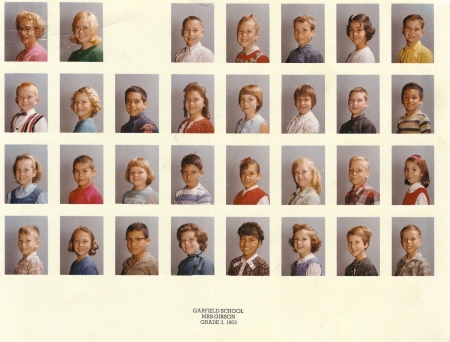 Third Grade Class 1963