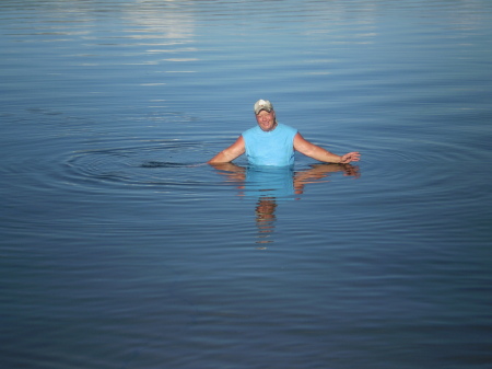 COOLING OFF AFTER FISHING