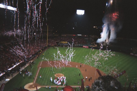 Angels win World Series!