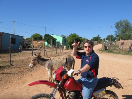 Borrowed MX bike in South Africa