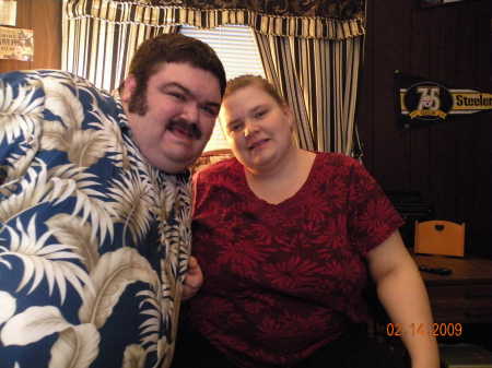 me and kenny  on feb. 14, 2009