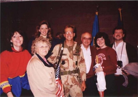 Return from Desert Shield/Storm Apr-May 1991