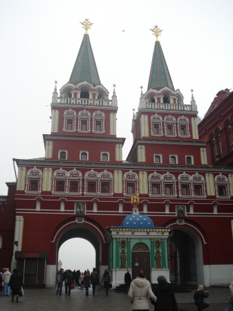 Entry Gates into Red Square, Moscow
