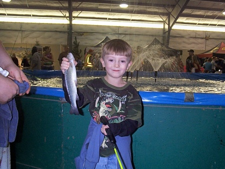 Joshua's catch at Fair