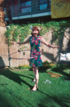 Hula Hoop in Palm Springs