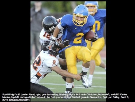 Michael Ramil's album, Foothill football 2010