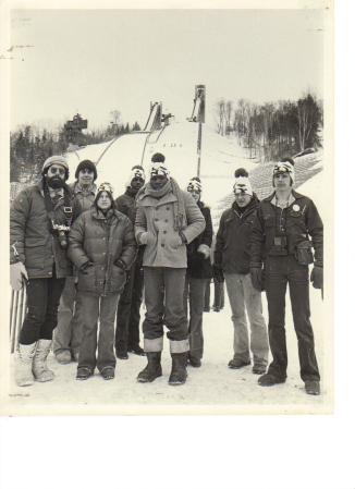 YACC Carpentry Crew at 1980 Winter Olympics