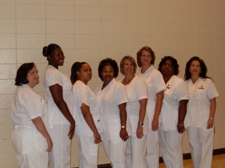 Clinical group from nursing school