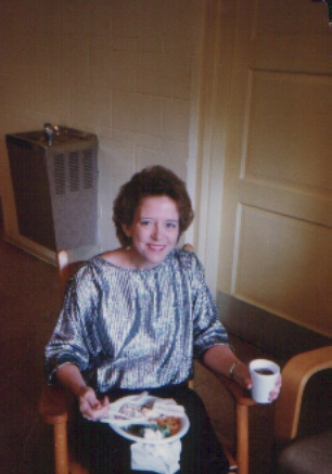 Christmas Party at Whitten Center 1987