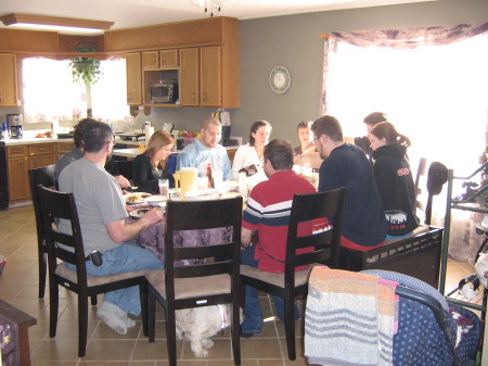 Supper at the Hersey's