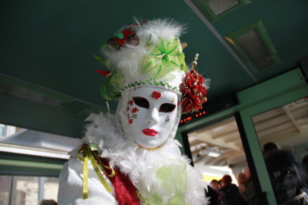 Walter Calkins' album, Masks and costumes of Carnavelle