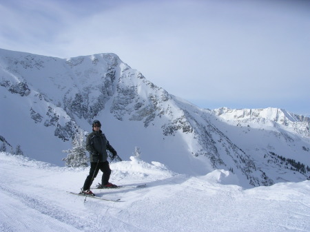 Top of SnowBird "on the edge"