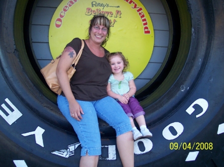 My daughter & I - Ocean City 9/08