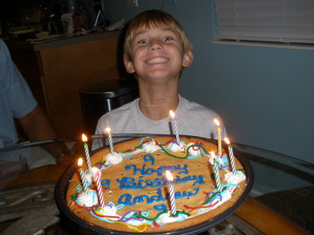 Andrew's 9th birthday