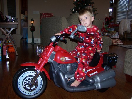 Jakes new ride (Christmas 2008)