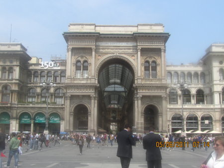 Vittoreo Emmanuel Gate (Milan, Italy) 5-6-2011