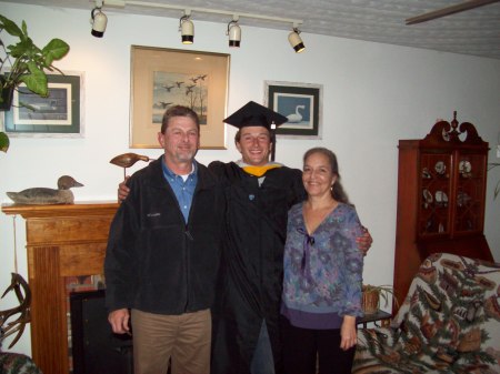 my son, Ben, graduation from ODU 12/13/08
