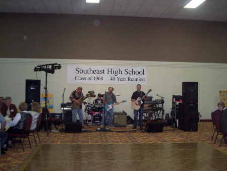 The Band on Sat. evening