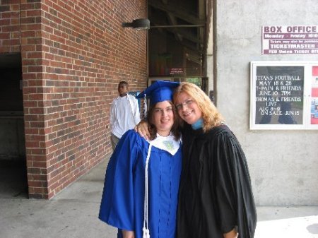 Gloria and I at her graduation