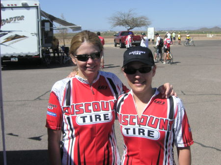 I'm on the left - 150 mile bike ride for MS