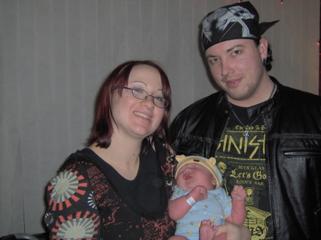 My Daughter Linda, Tyson and Baby Sid.