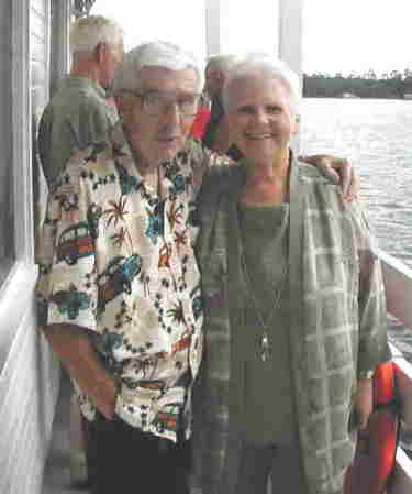 Rodgers and Marleen in Deland on the River Boa