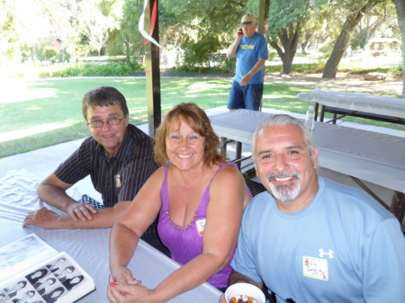 Jimmy Cunningham, Jan Merrick , and Gil Garcia