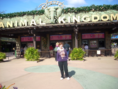 Visiting Animal Kingdom 12/08