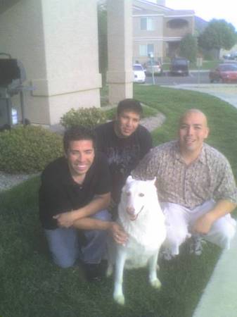 My sons and Snowball