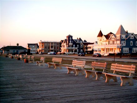 Ocean Grove beach front