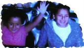 Jennavie and alex on Space Mountain