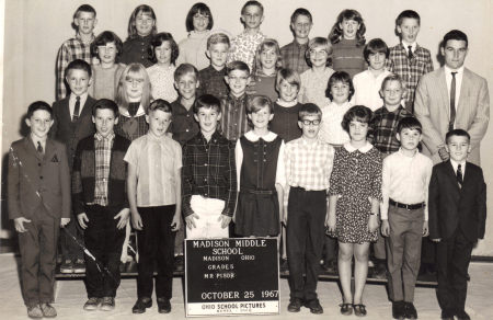 1967 Mr Pisor 5th grade Home Room