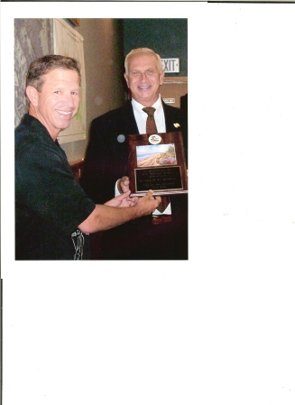 Award from city of San Clemente-- June 2006