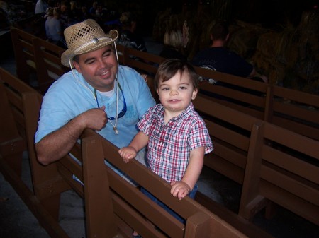Daddy & Zack at Dollywood