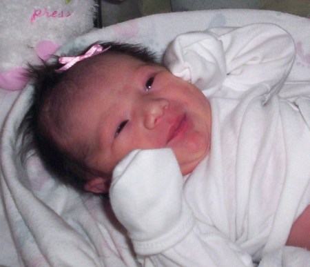 My First Granddaughter Mia Angel Sanchez