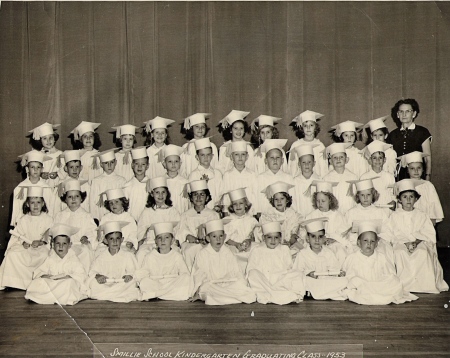 kindergarten Graduation Class of 1953