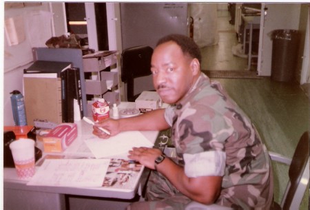 AT WORK MILITARY ABOUT 1985