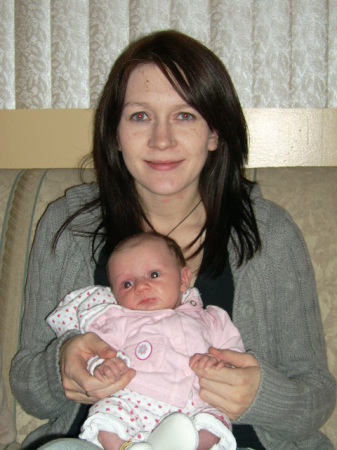 My daughter Chantelle and her baby girl Ashlyn