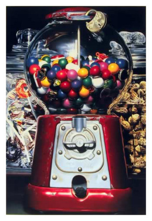 Charles Bell (American 1935-1995) "Gumball"