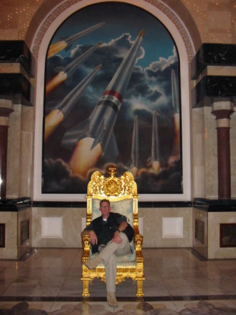 Saddam's Chair - Iraq - 2003