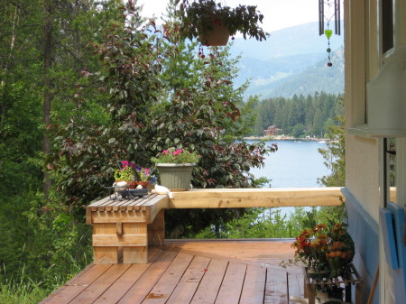 DECK AT CHRISTINA LAKE