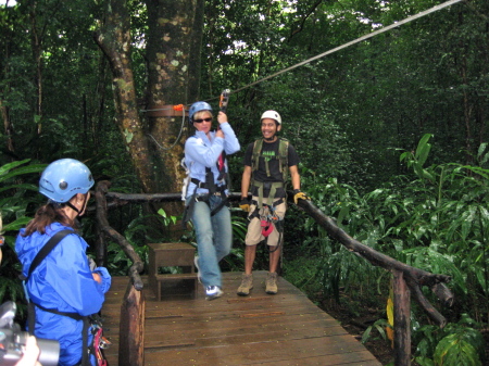 Zipline Diva on The Big Island