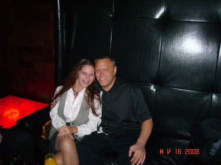 Brad & me at Playboy Club 11/2008